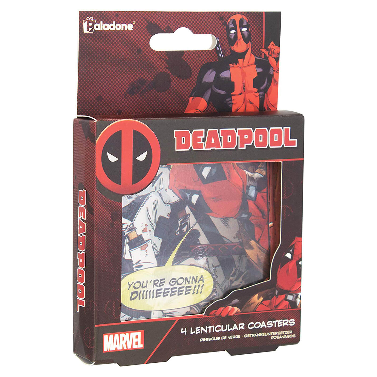 Marvel Deadpool Lenticular Coasters