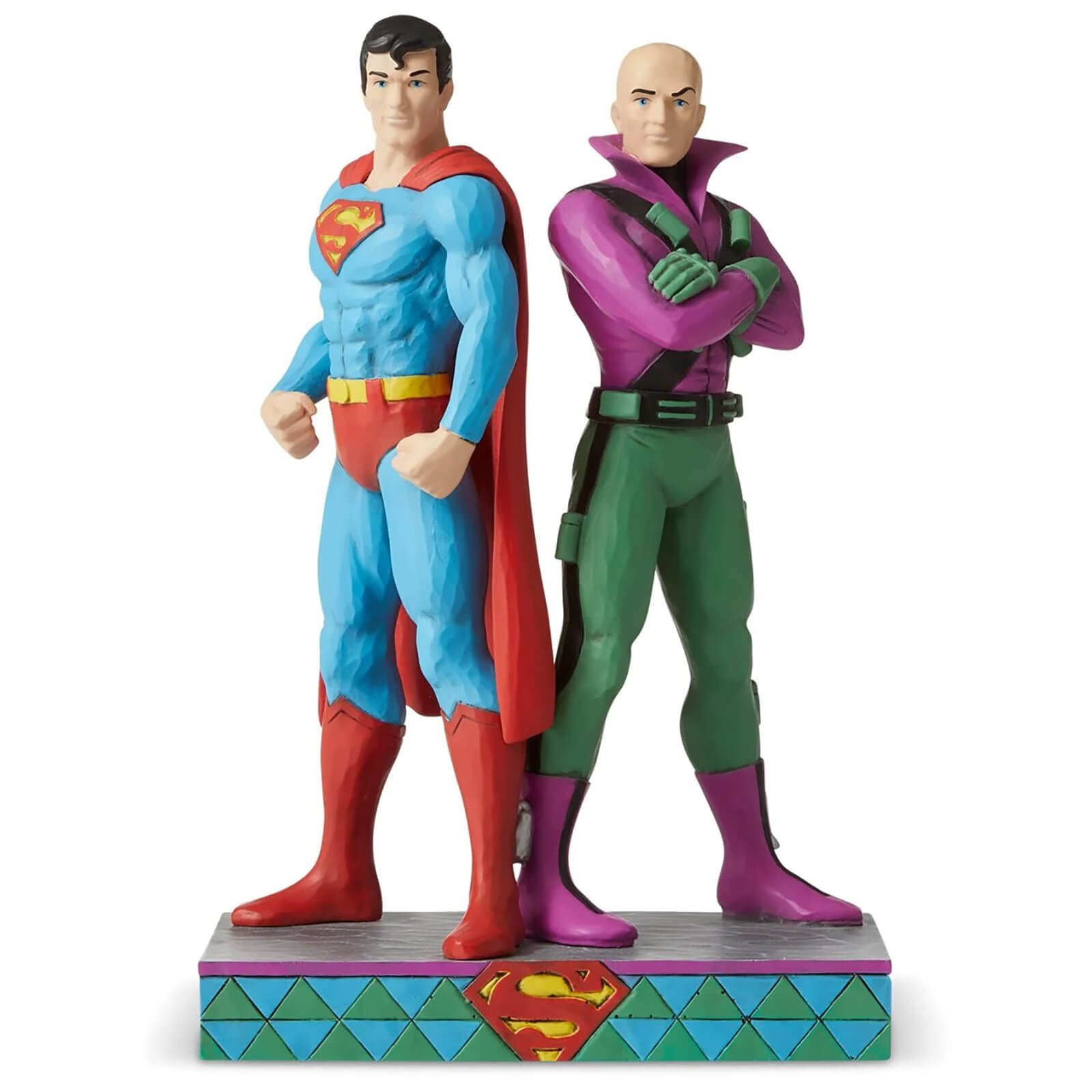Enesco DC Comics by Jim Shore Superman™ vs Lex Luther Figurine 21.5cm