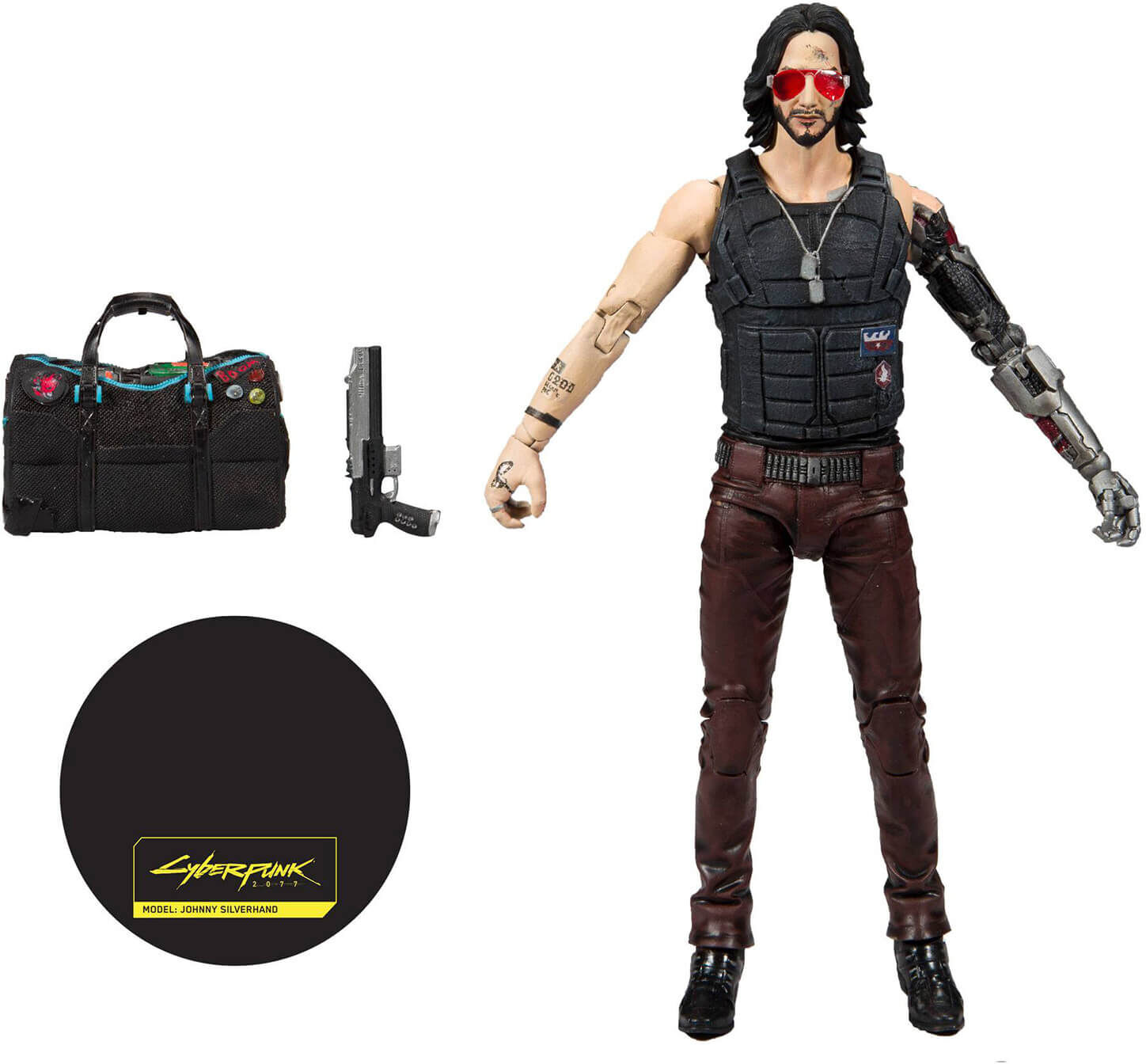 McFarlane Cyberpunk 2077 2 7 Scale Action Figure Johnny Variant