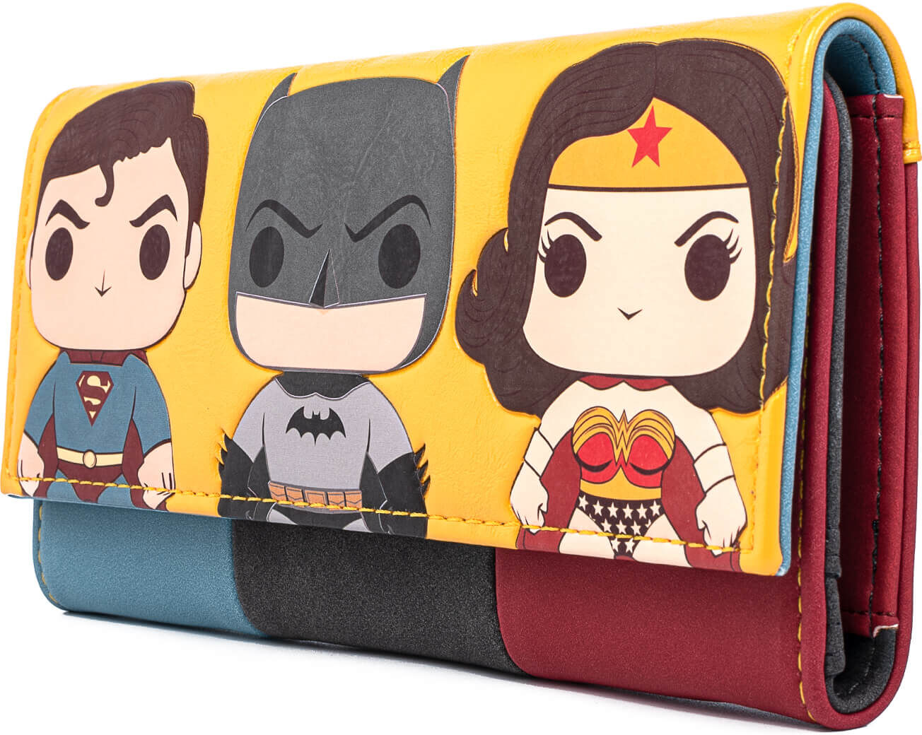 Loungefly DC Comics Pop Trio Wallet