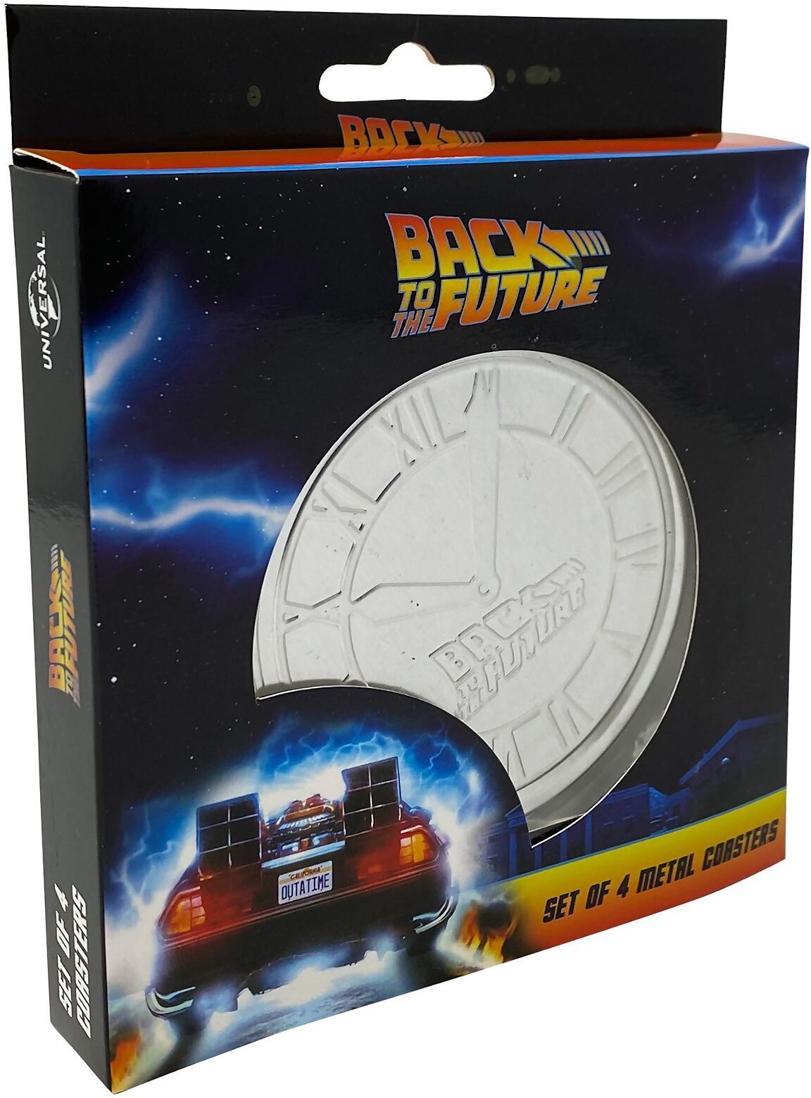 Back to the Future Drinks Coasters