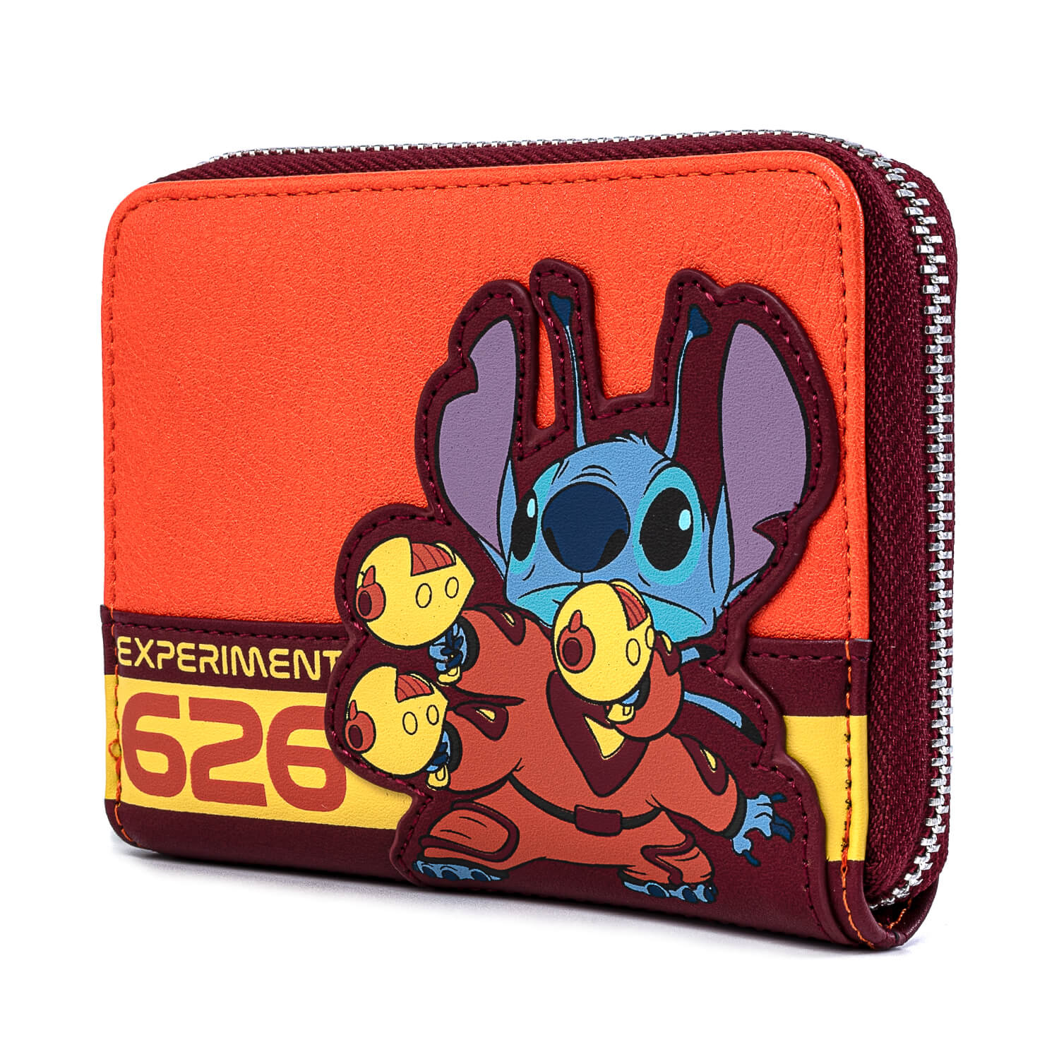Loungefly Lilo And Stitch Experiment 626 Zip Around Wallet