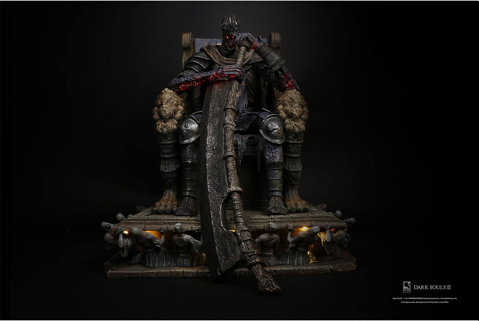 PureArts Dark Souls Yhorm 1:12 Scale High-End Limited Edition Statue