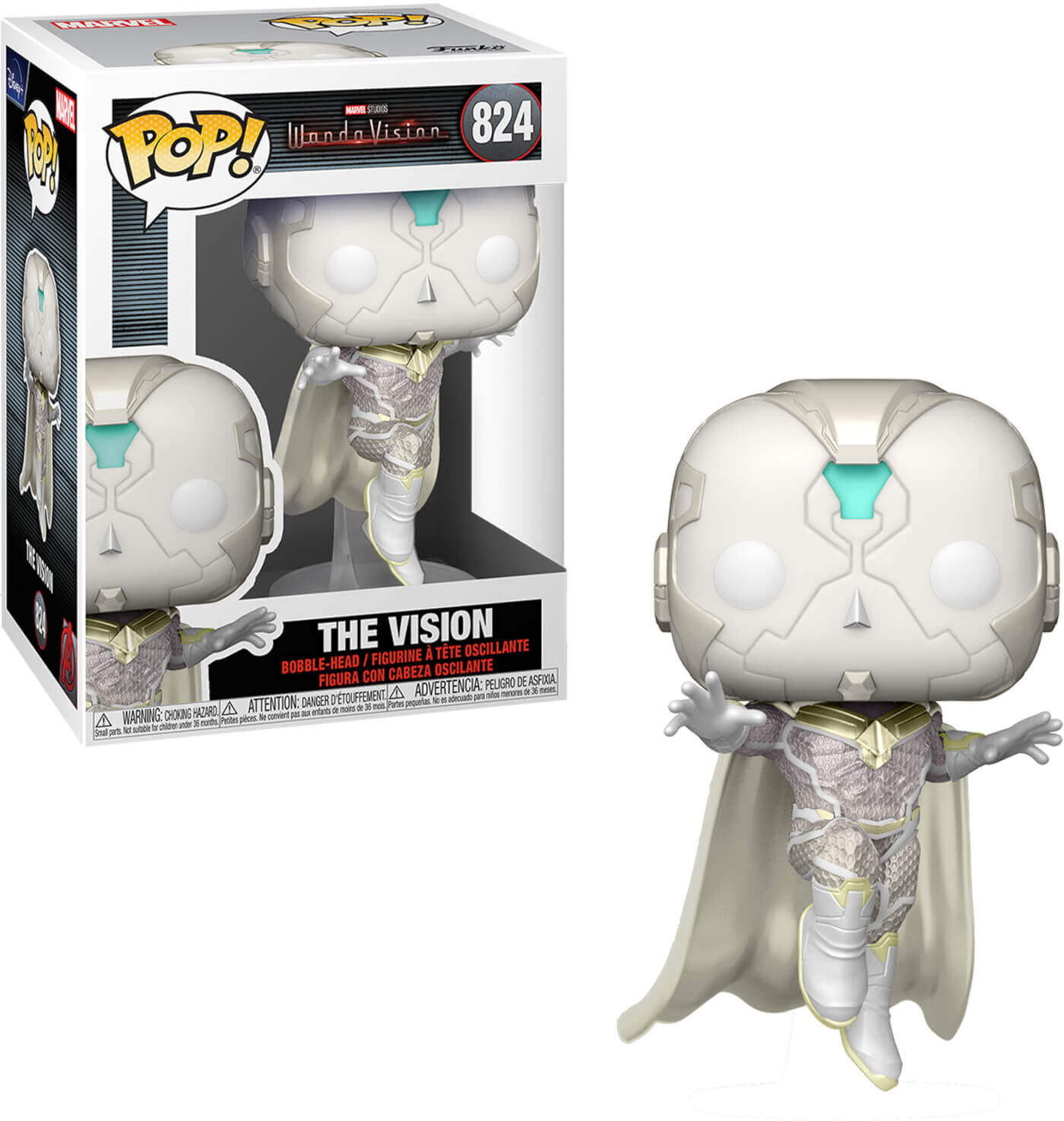 Pop! Vinyl Marvel WandaVision The Vision Funko Pop! Vinyl