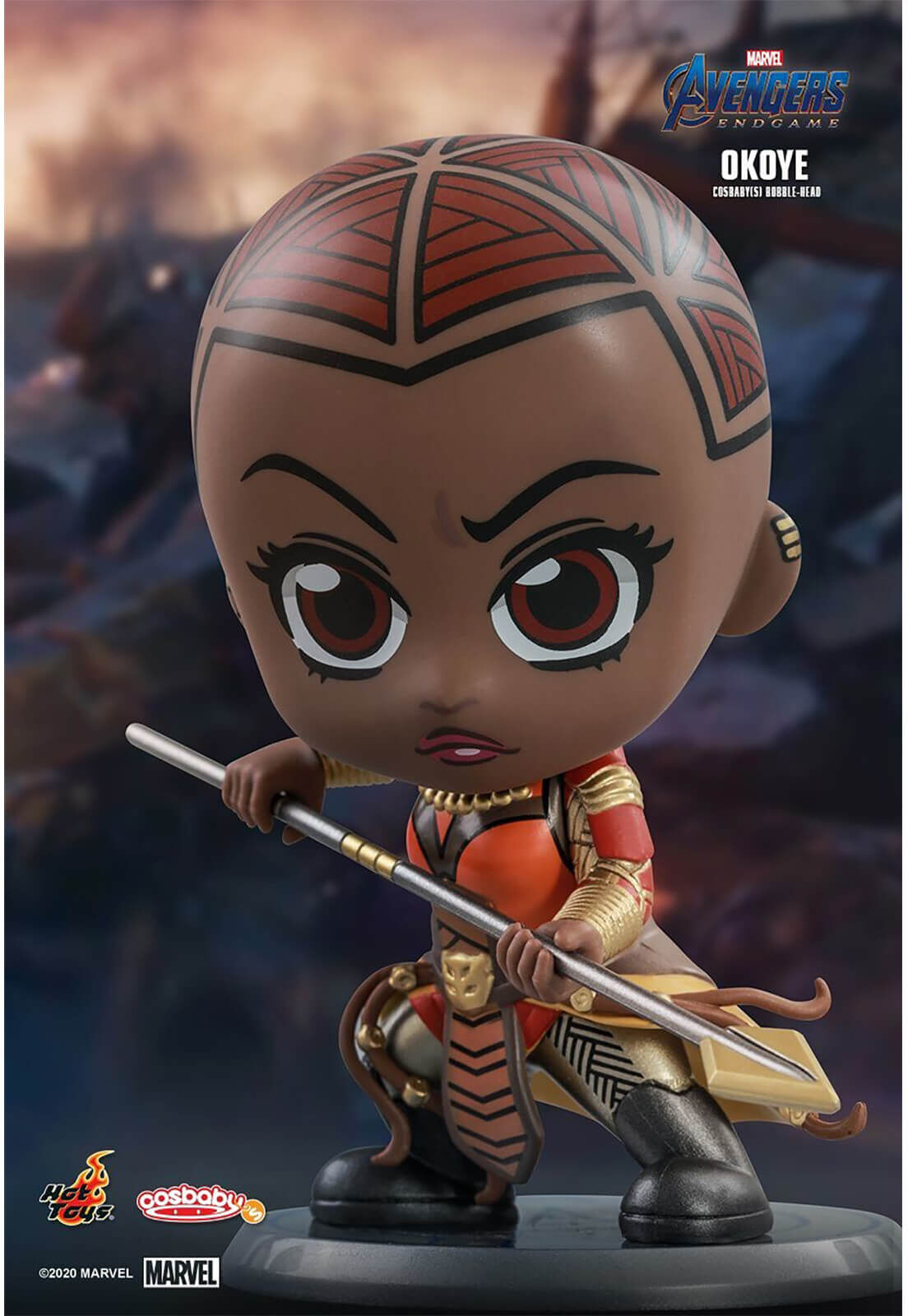 Hot Toys Cosbaby Marvel Avengers: Endgame - Okoye Figure