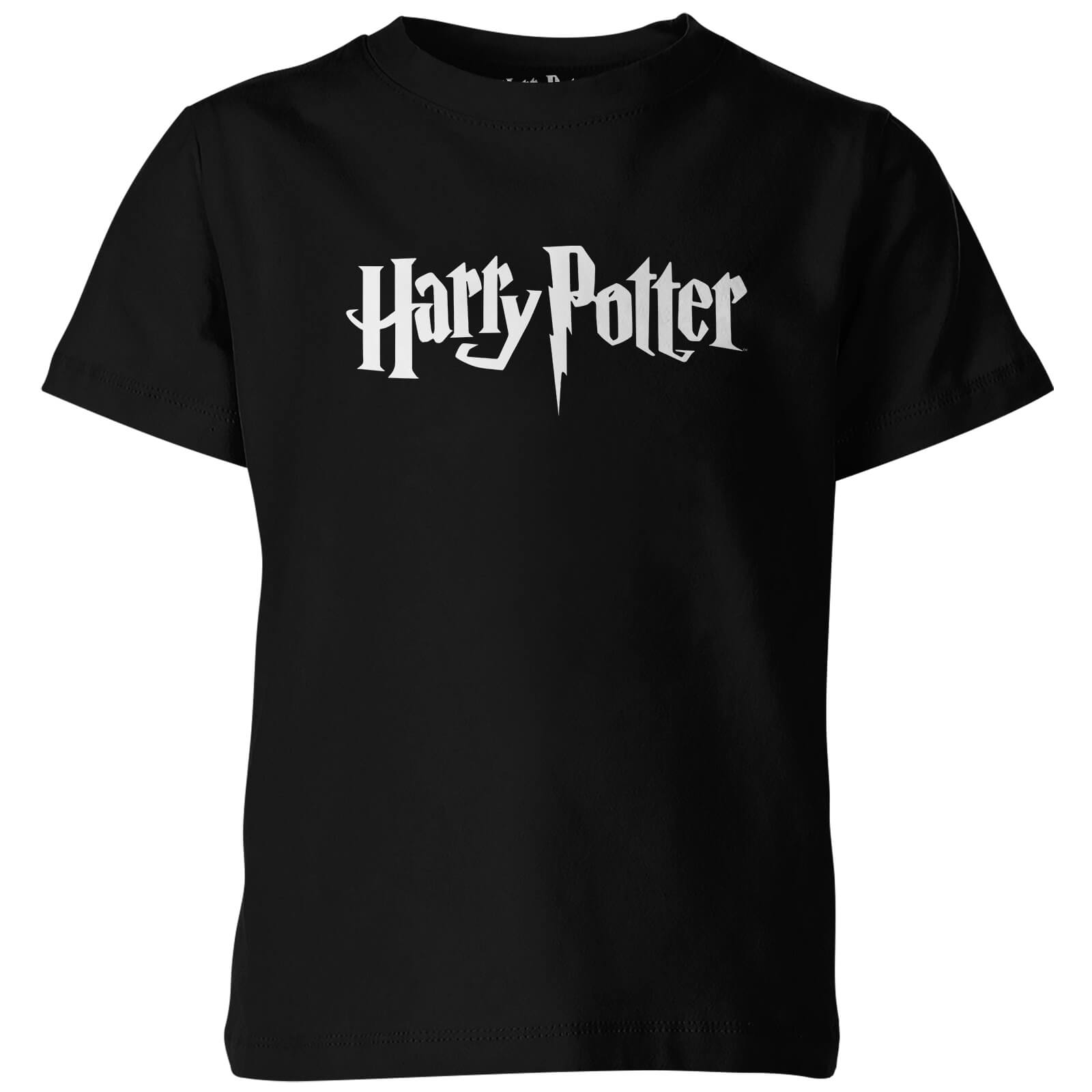 Harry Potter Logo Kid's Black T-Shirt - 9-10 Years - Black