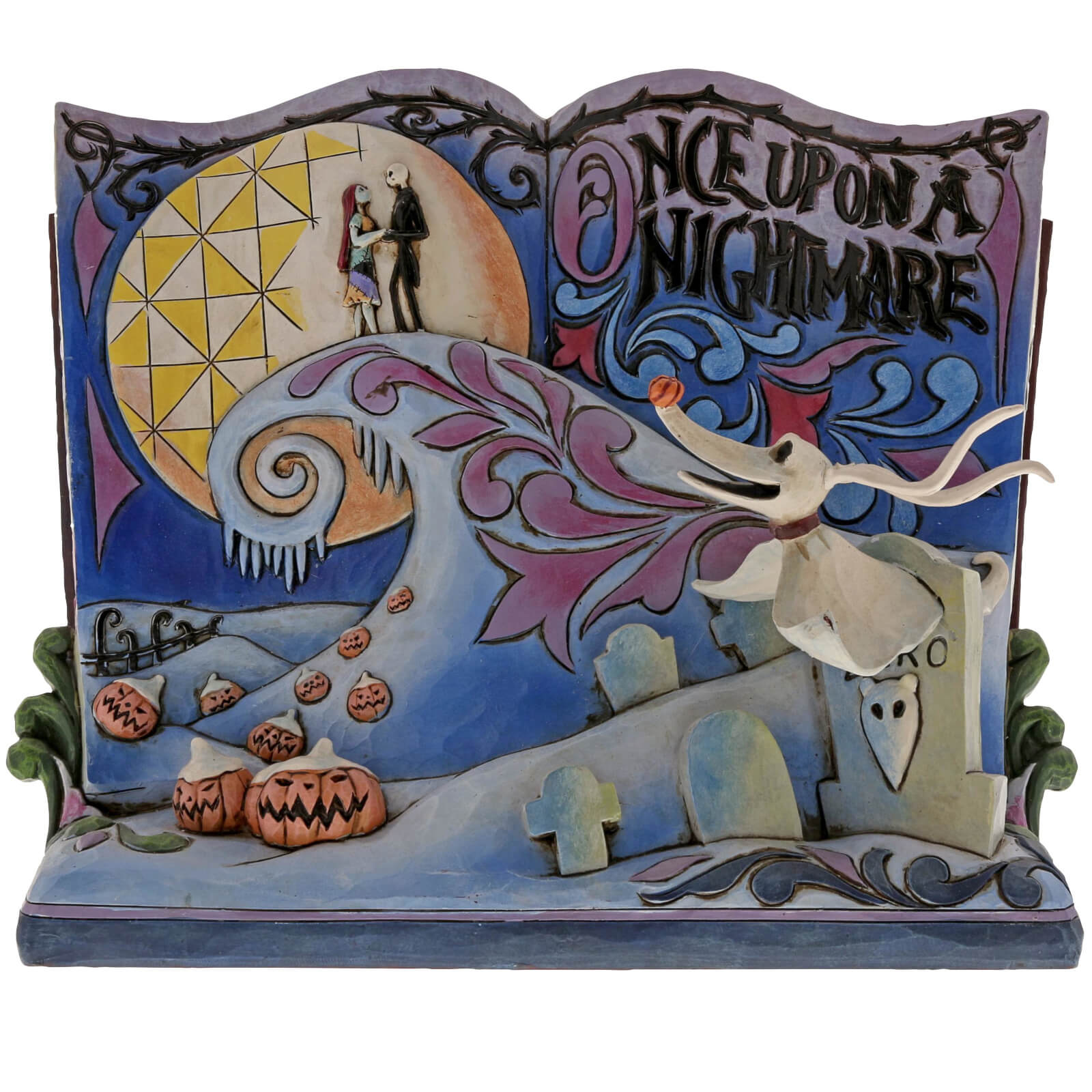 Enesco Disney Traditions Once Upon a Nightmare Storybook