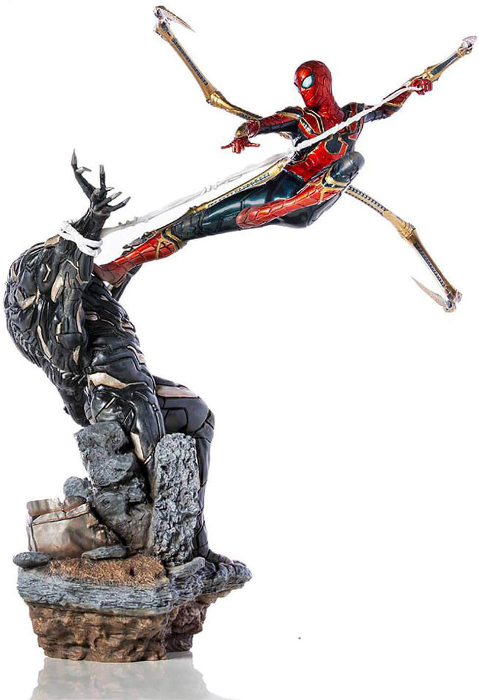 Iron Studios Avengers: Endgame BDS Art Scale Statue 1/10 Iron Spider vs Outrider 36cm