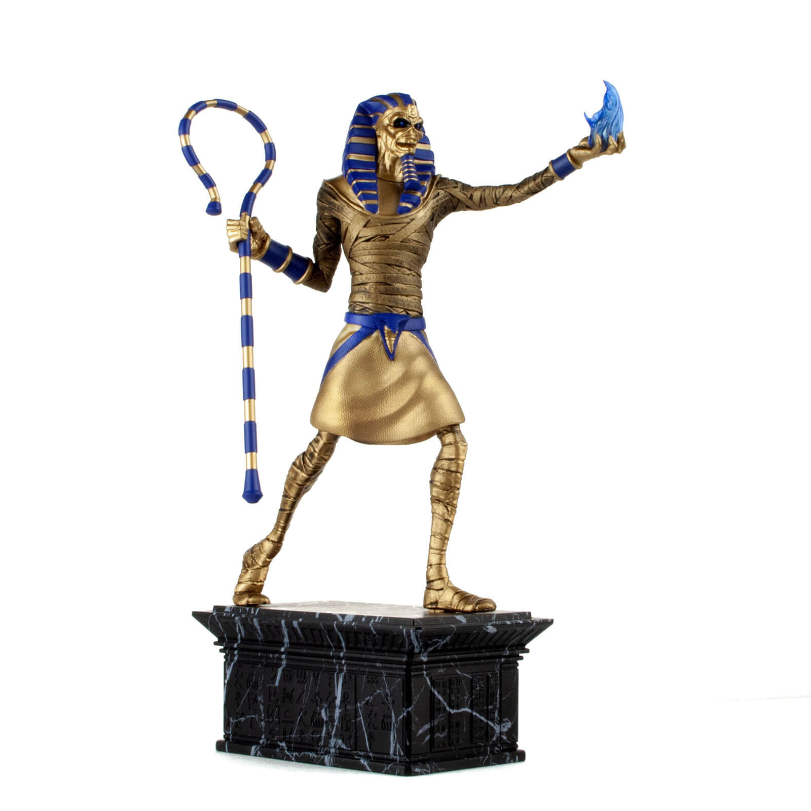 Incendium Iron Maiden Legacy of the Beast: Pharaoh 1:10 Scale Statue Golden Idol Variant