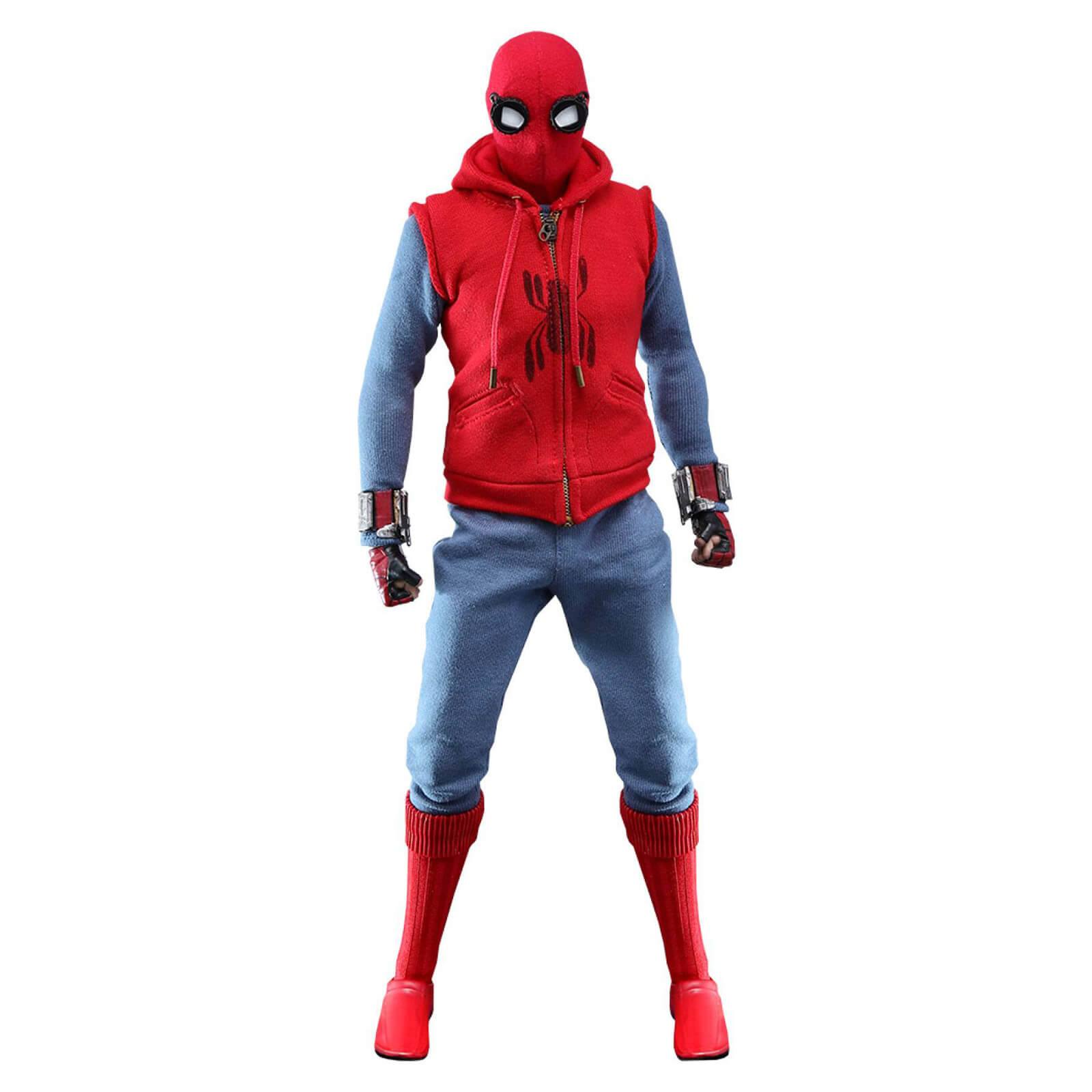 Hot Toys Spider-Man: Far From Home Movie Masterpiece Action Figure 1/6 Spider-Man (Homemade Suit) 29cm