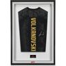 UFC Collectibles Alexander Volkanovski Signed Black & Gold Venum Adrenaline Hoodie