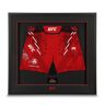UFC Collectibles Dustin Poirier Signed Red Venum Adrenaline Fight Shorts