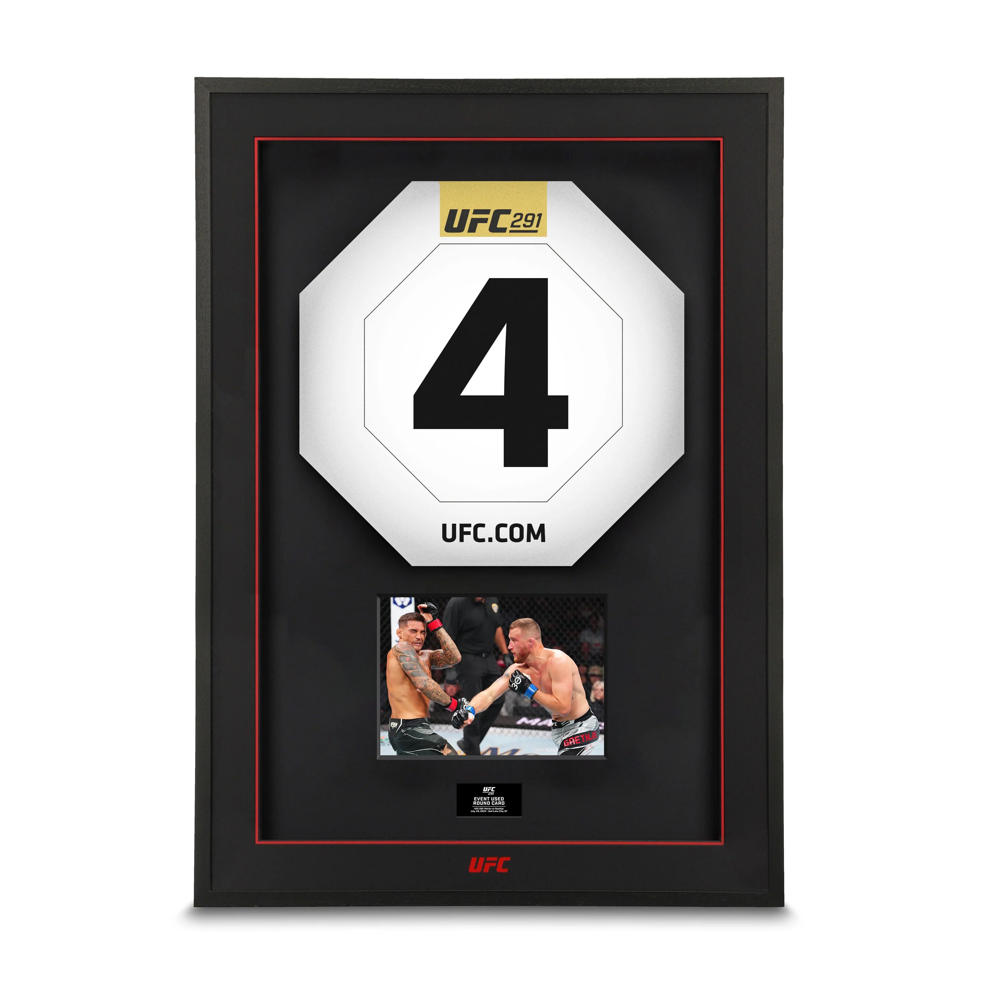 UFC Collectibles UFC 291: Poirier vs Gaethje 2 Round Cards