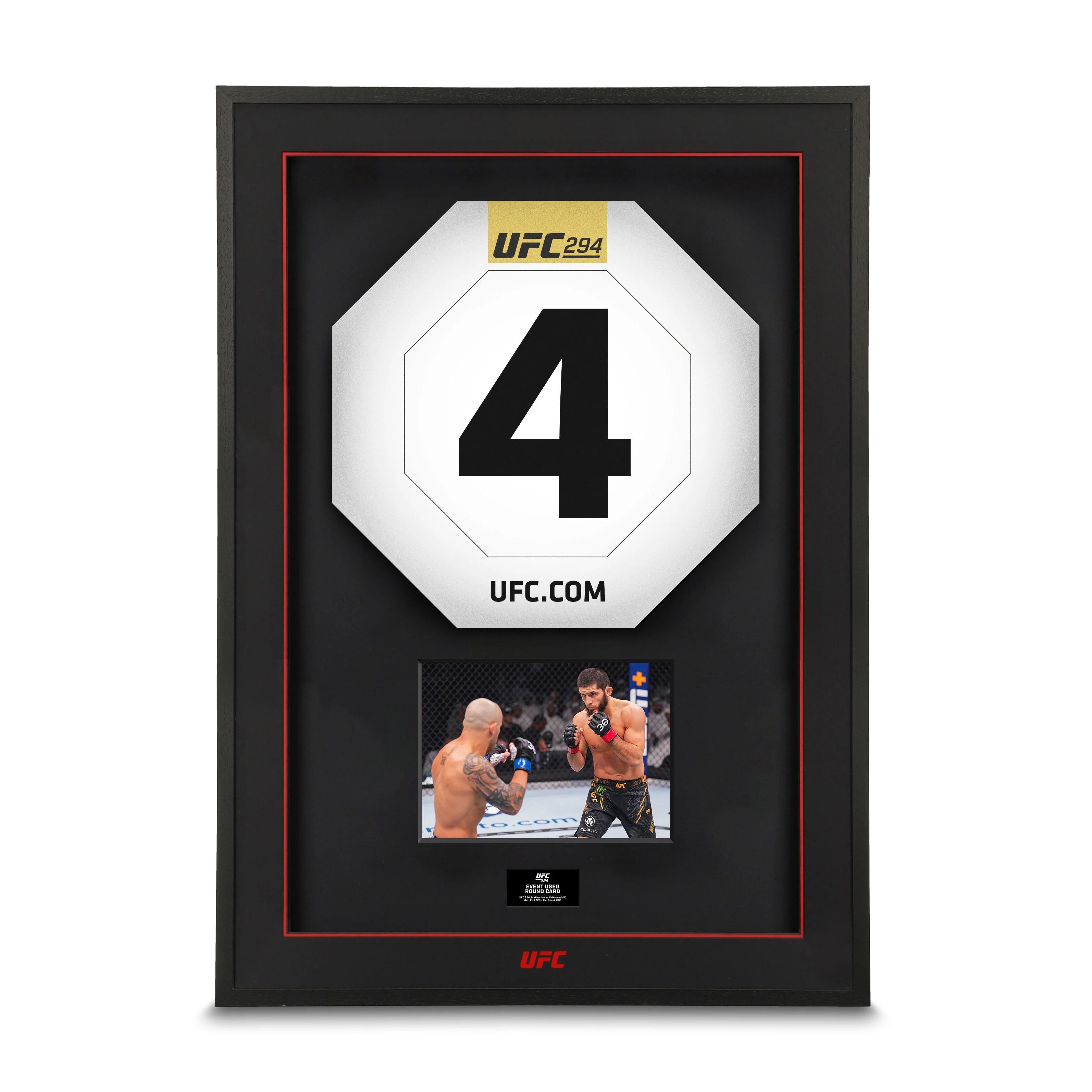 UFC Collectibles UFC 294: Makhachev vs Volkanovski 2 Round Cards