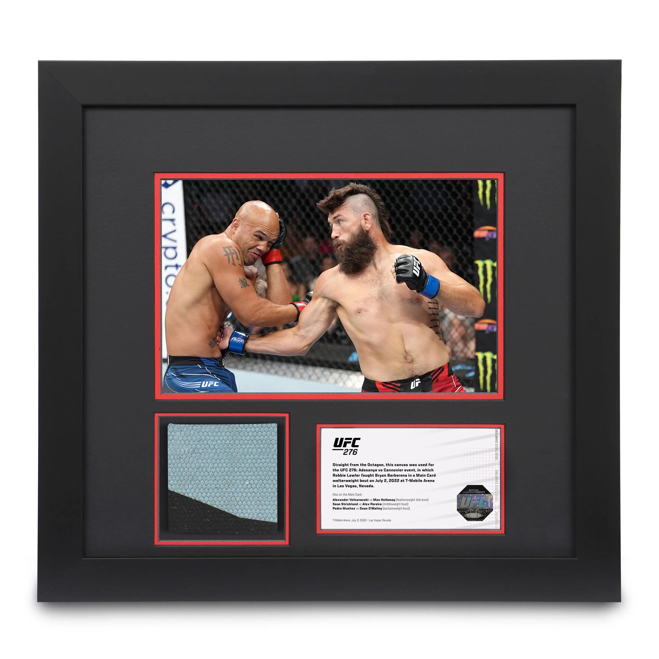 UFC Collectibles UFC 276: Lawler vs Barberena Canvas & Photo