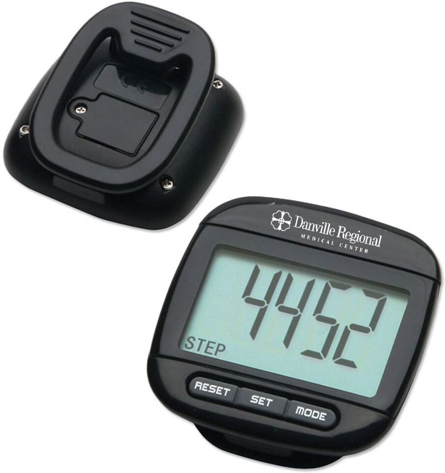 Positive Promotions 50 Widescreen Walker Pedometers - Personalization Available