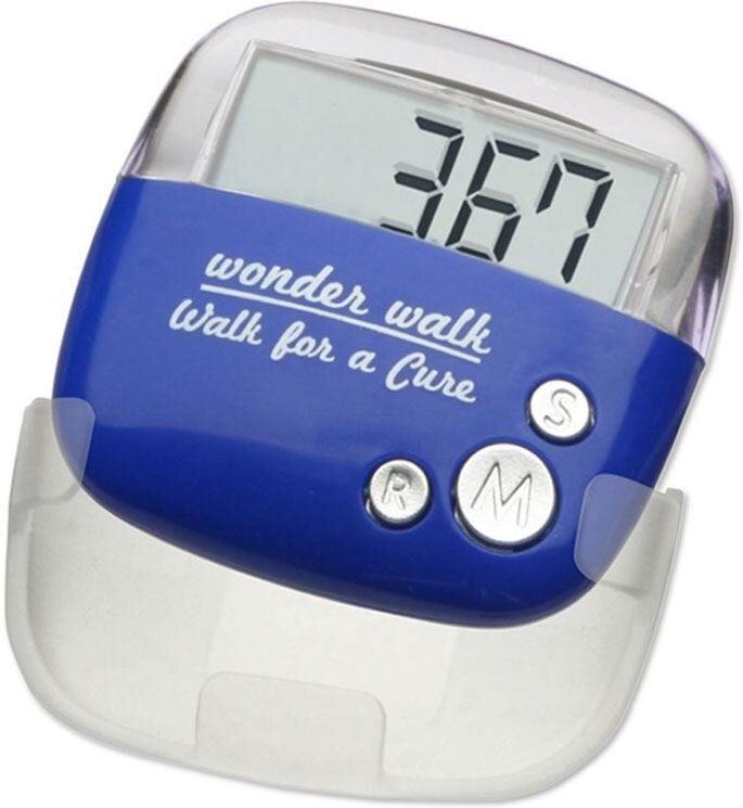 Positive Promotions 50 Flip Clip Pedometers - Personalization Available