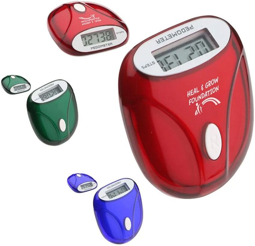 Positive Promotions 50 U-Go Step Pedometers - Personalization Available