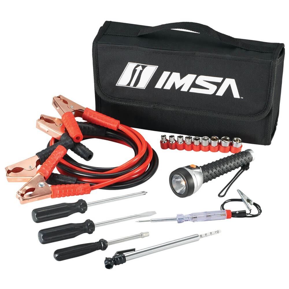 Positive Promotions 24 Highway Jumper Cable and Tools Sets - Personalization Available