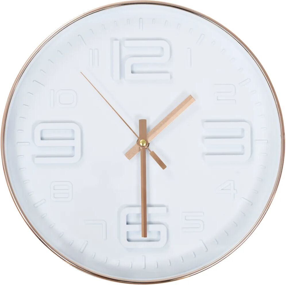 vidaXL Horloge murale avec aspect de cuivre 30,5 cm