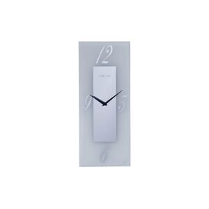 NEXTIME Wanduhr »NeXtime Dali« Transparent, weiss