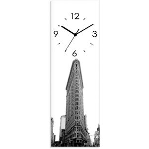 Artland Wanduhr »Flatiron Building New York«, wahlweise mit Quarz- oder... schwarz Größe