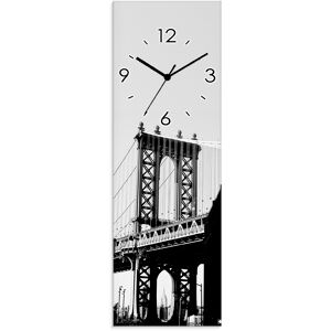Artland Wanduhr »Dumbo Manhattan Bridge New York«, wahlweise mit Quarz- oder... schwarz Größe