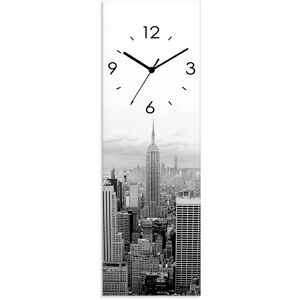 Artland Wanduhr »Skyline Manhattan«, wahlweise mit Quarz- oder Funkuhrwerk,... schwarz Größe