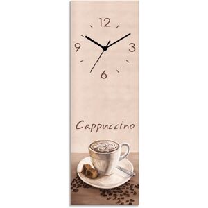 Artland Wanduhr »Cappuccino - Kaffee«, wahlweise mit Quarz- oder Funkuhrwerk,... natur Größe