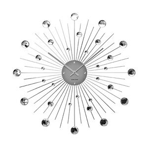 Karlsson Wanduhr Sunburst - Kristall - Ø50cm