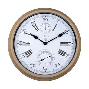 Nextime Außenuhr 4305BR Station Clock Hyacinth