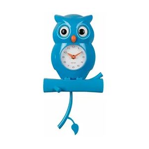 Karlsson Wanduhr Owl Pendulum - Blau - 20x8.5x37.5cm