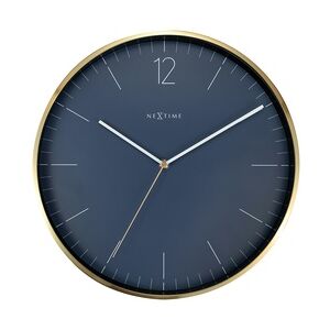 Nextime Wanduhr 3252BL Essential Gold