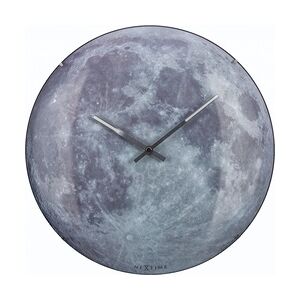 Nextime Wanduhr Moon Dome Ø 35 cm