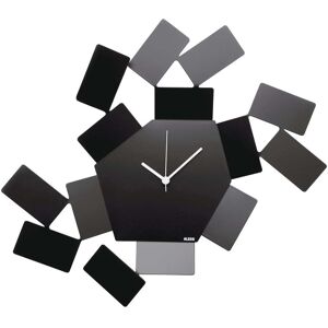 Alessi - La Stanza dello scirocco Wanduhr, schwarz