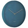 Karlsson Echelon Circular Wanduhr - dark blue - Ø 40 cm - Tiefe: 4,5 cm