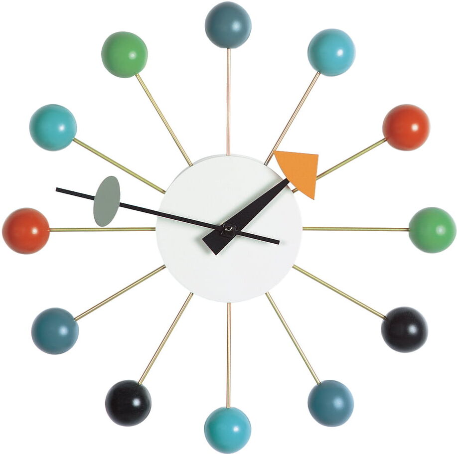 Vitra - Ball Clock, mehrfarbig