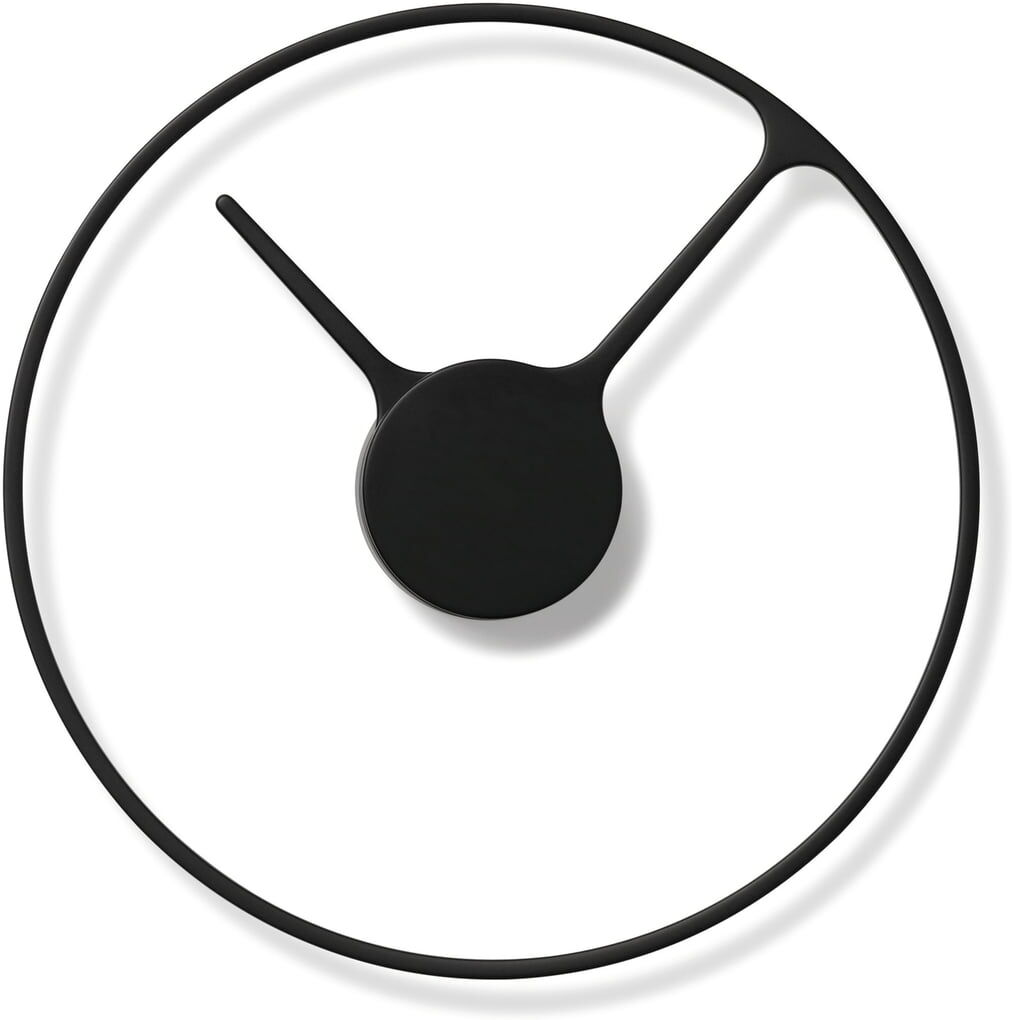 Stelton - Time Wanduhr 30 cm, schwarz