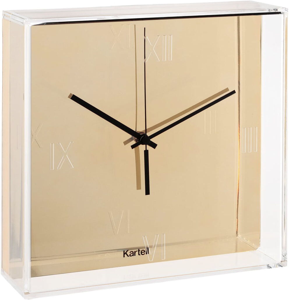 Kartell - Tic & Tac Wanduhr, Gold