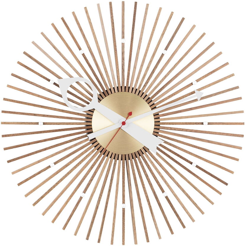 Vitra - Popsicle Clock, Nussbaum