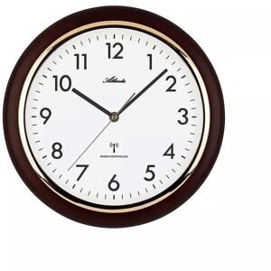 Wall Clock Atlanta 4536/20, Quartz, White, Analogue, Modern