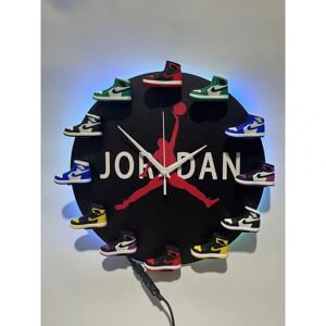 Digitalt LED Skrivebordsur Vægur 3D Skomodel Rum/Kontordekoration,JORDAN https://i.imgur.com/5Sgoy17.jpg