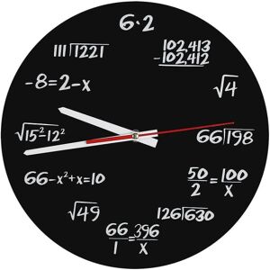 Kreativ matematik akryl vægur vægur Unikt design sjovt