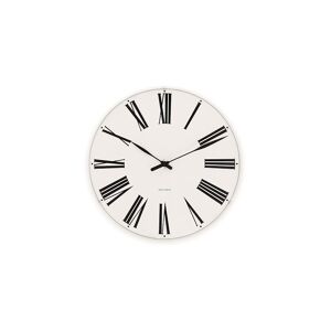 Arne Jacobsen Clocks Arne Jacobsen Roman Vægur Ø: 48 cm - Sort/hvid