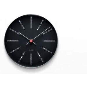 Arne Jacobsen Clocks Arne Jacobsen Bankers Vægur Ø: 21 cm - Sort