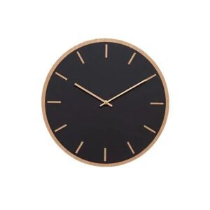 Hemverk Vægur Ø: 28 cm – Nero Oak/Copper