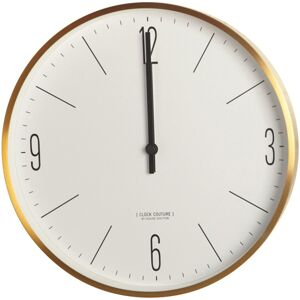 House Doctor Couture Clock Guld/Hvid