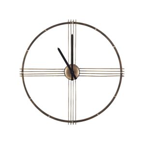 Beliani Reloj de pared dorado ø64 cm