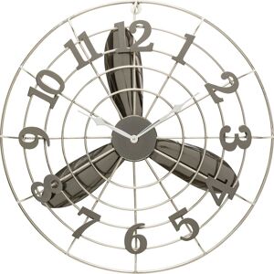 Kare Design Ventilador reloj de pared 61cm