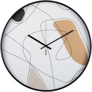 Adda Home Reloj blanco de acrílico 60x4.5x60cm